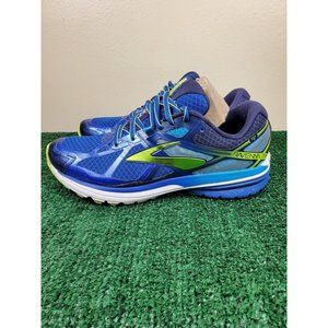 Size 7- Brooks Ravenna 7 Men's Blue Running Shoes 1102171D484